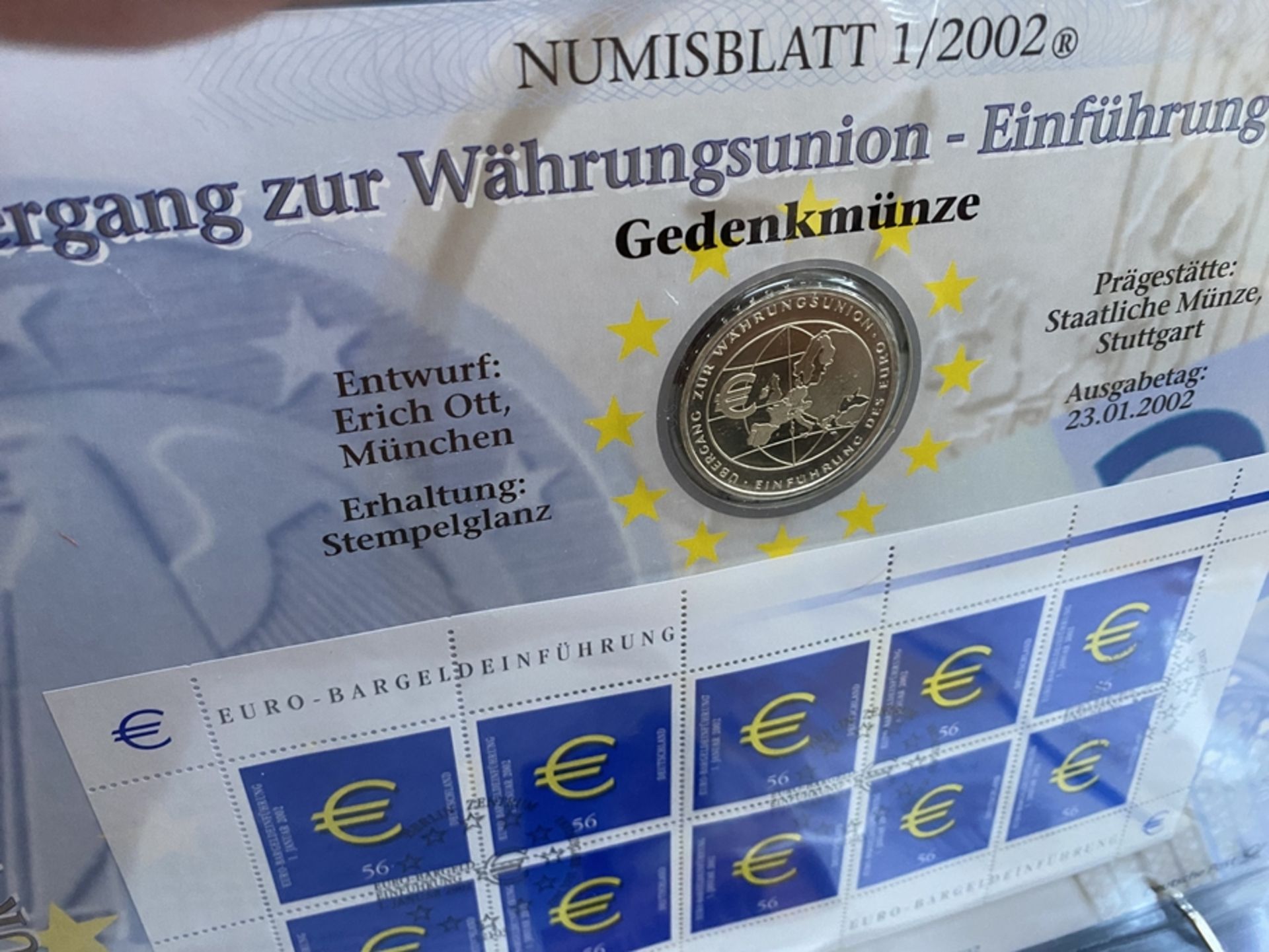 Ordner mit 17x Numisbriefe mit 10 € Sondermünzen, BRD 2002 bis 2006, mit Begleitpapieren etc., , zu - Image 3 of 15