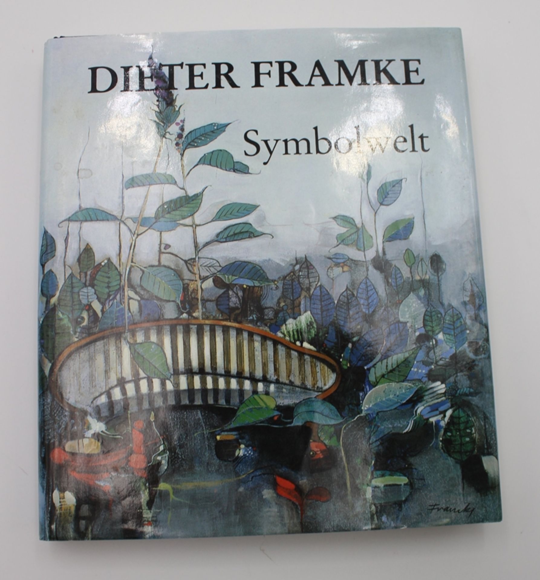 Dieter Framke, Symbolwelt, 1986, , Widmung und Signatur des Verfassers