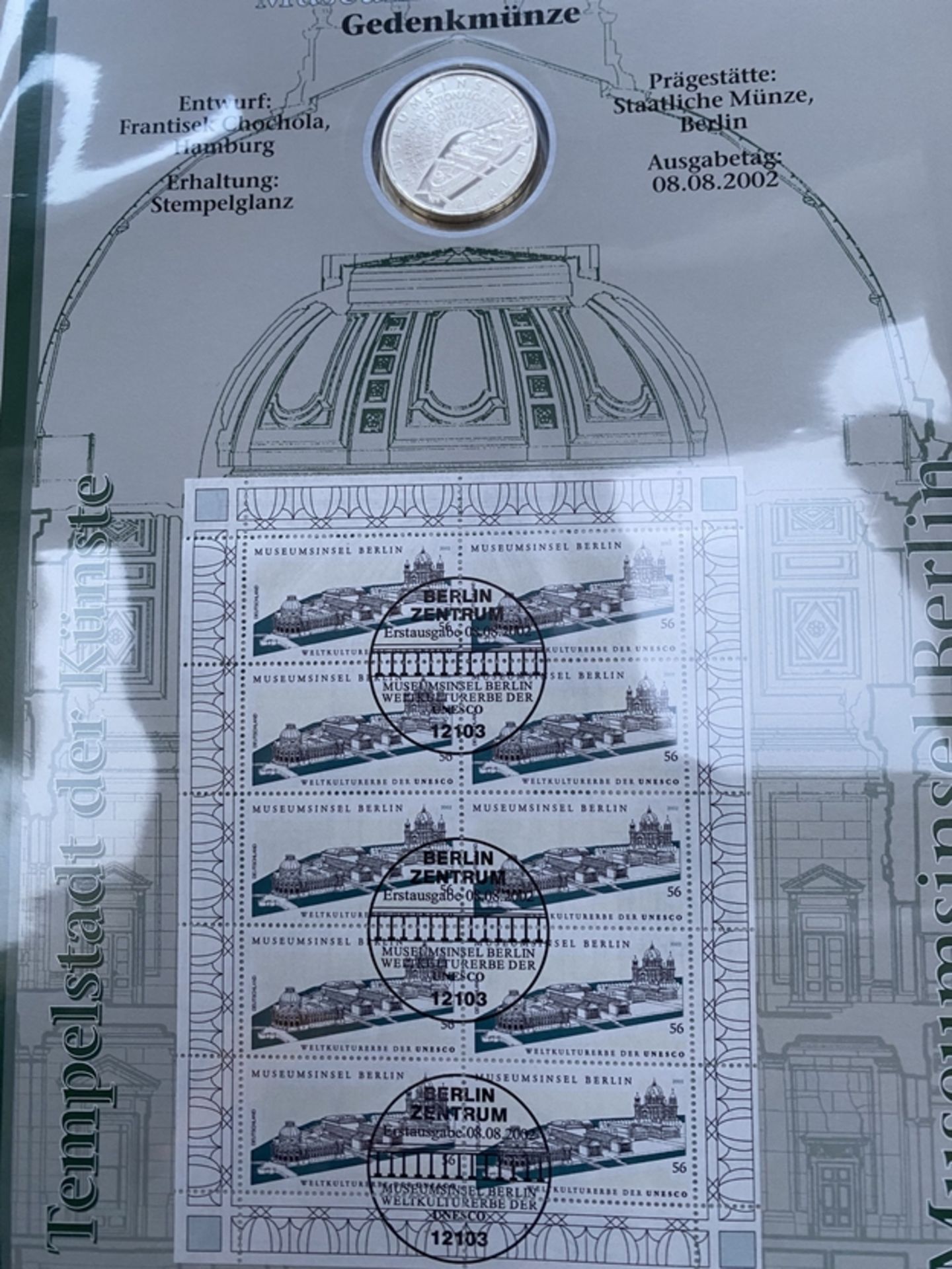 Ordner mit 17x Numisbriefe mit 10 € Sondermünzen, BRD 2002 bis 2006, mit Begleitpapieren etc., , zu - Image 7 of 15