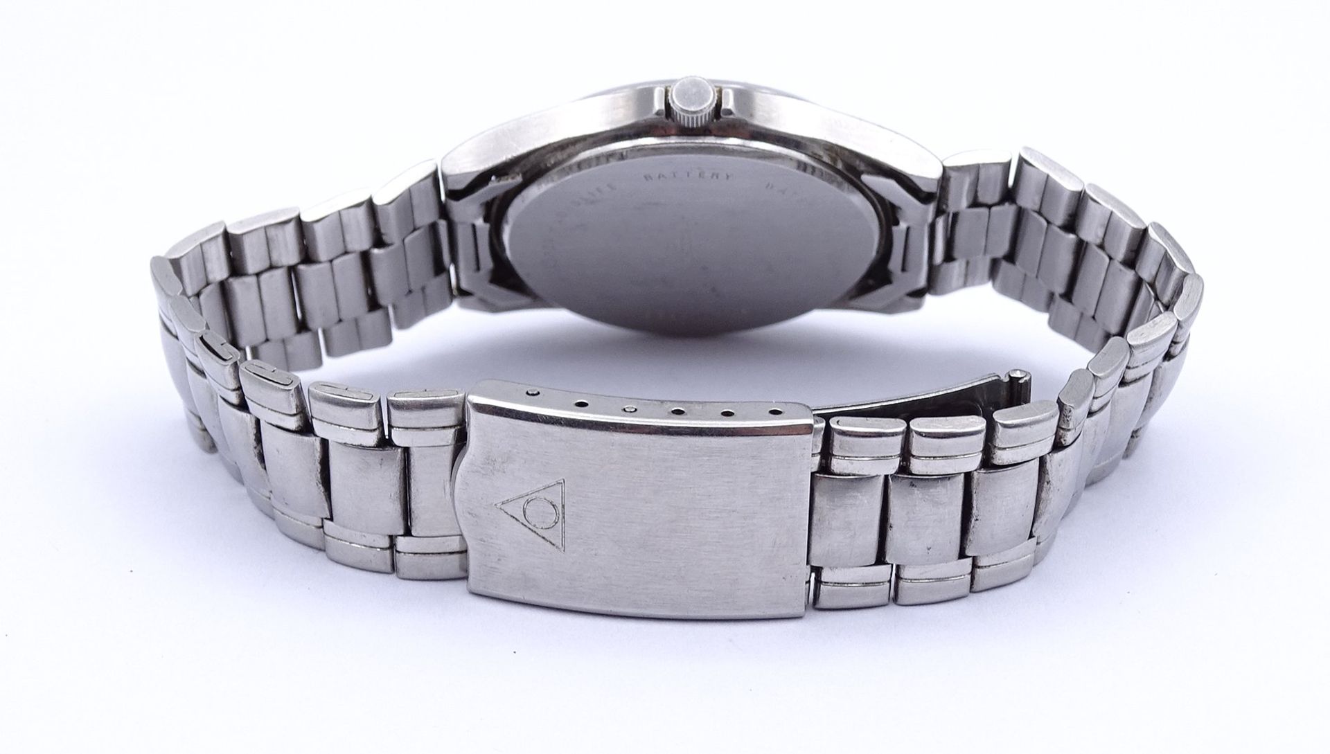 Herren Armbanduhr "Dugena", SL 50, Quartzwerk, D. 34mm, Funktion nicht überprüft - Bild 4 aus 4