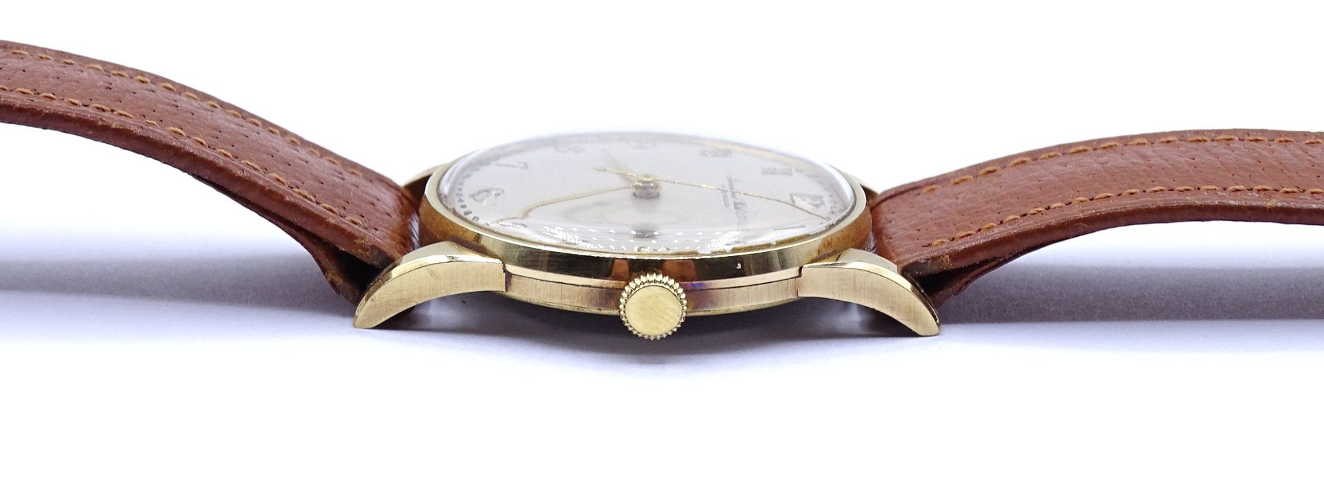 Herren Armbanduhr "IWC" International Watch Co, Schaffhausen, Cal. 89, Gold 750/000, mechanisch, We - Bild 3 aus 11