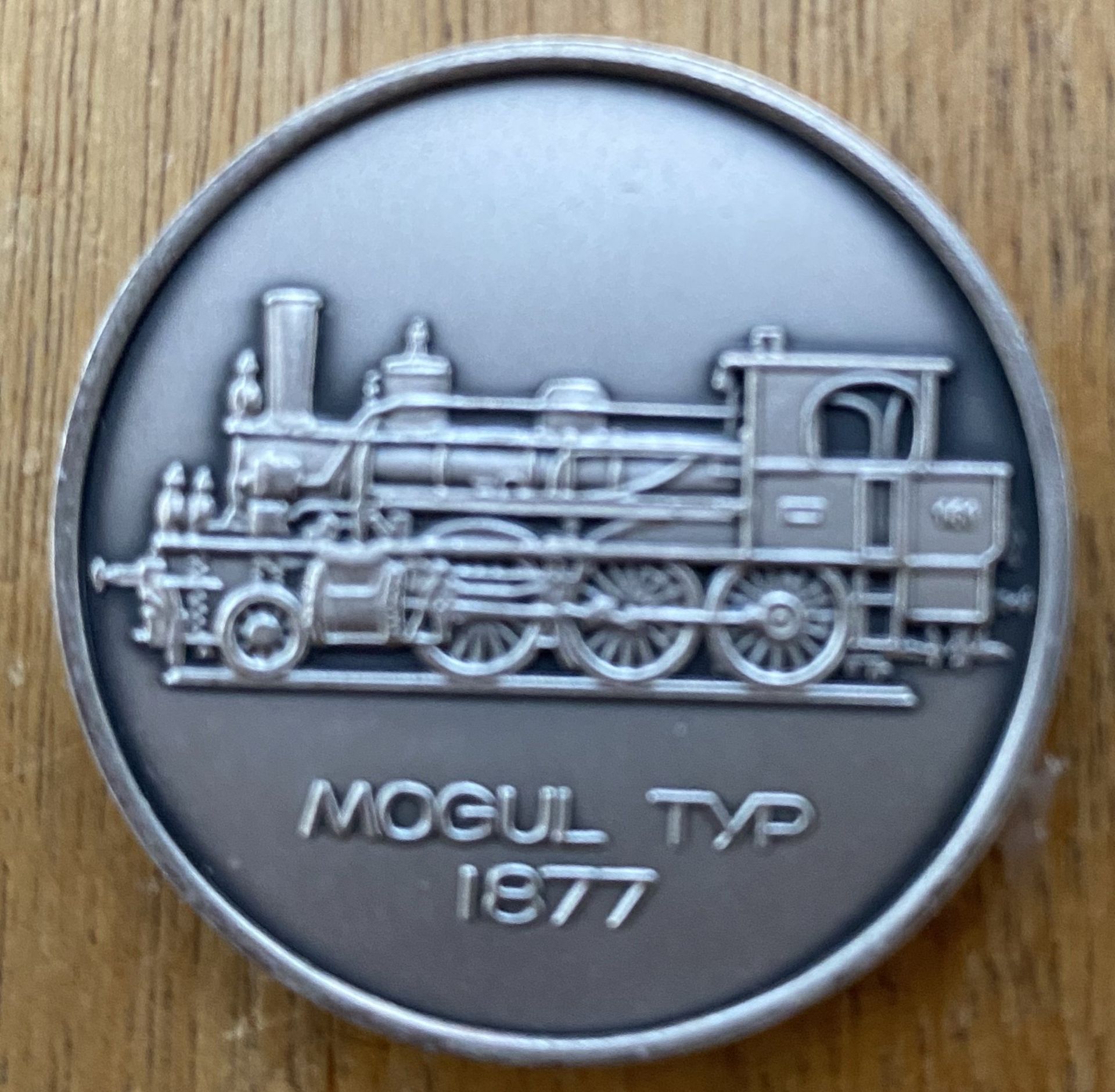 Silber Medaille -900-, 100 J. Schweizer National-Bahn, 15 gr. - Image 2 of 2