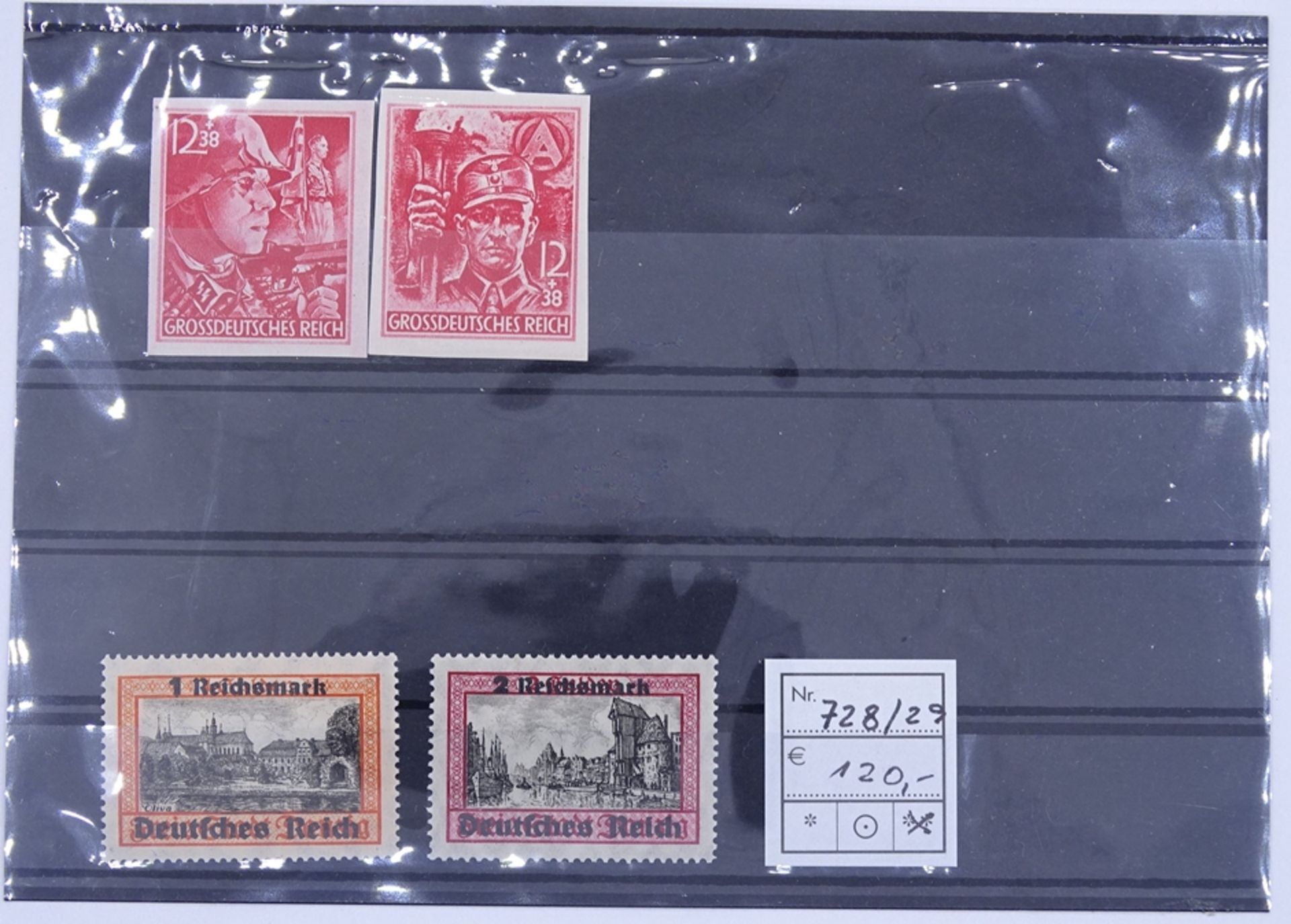 Briefmarken Deutsches Reich, postfrisch