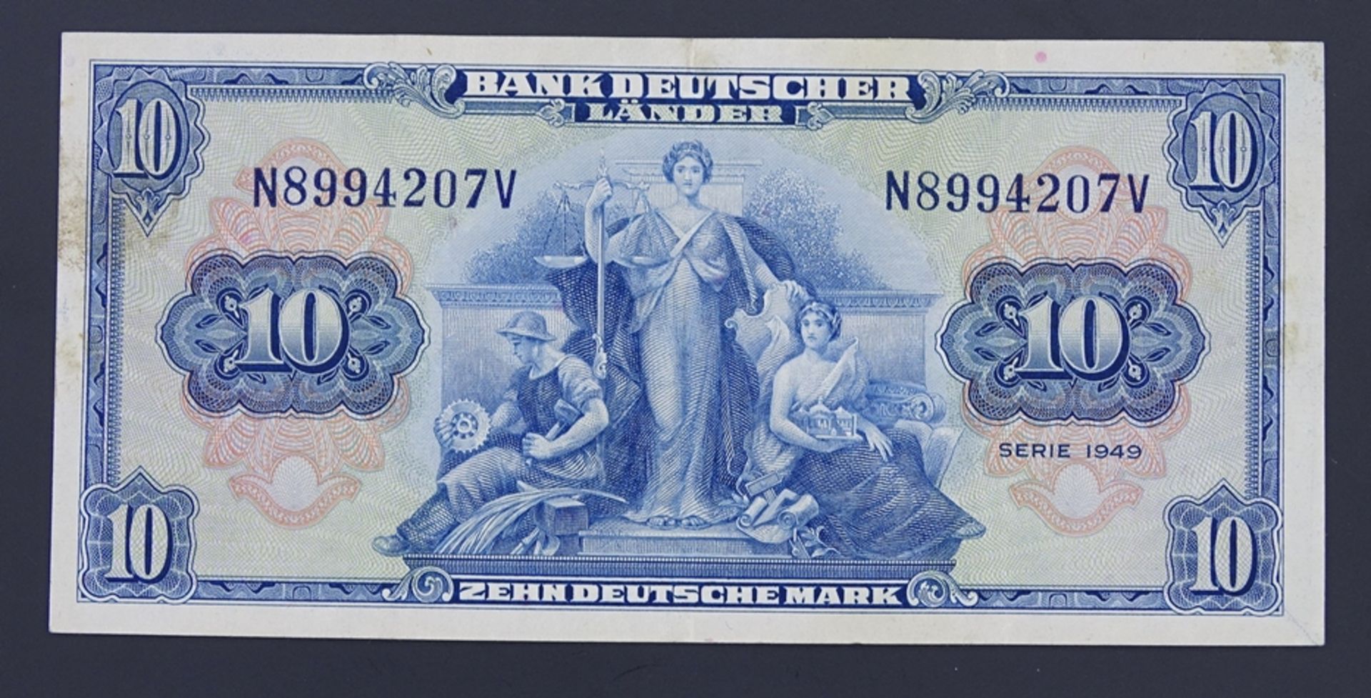 Zehn Deutsche Mark Serie 1949