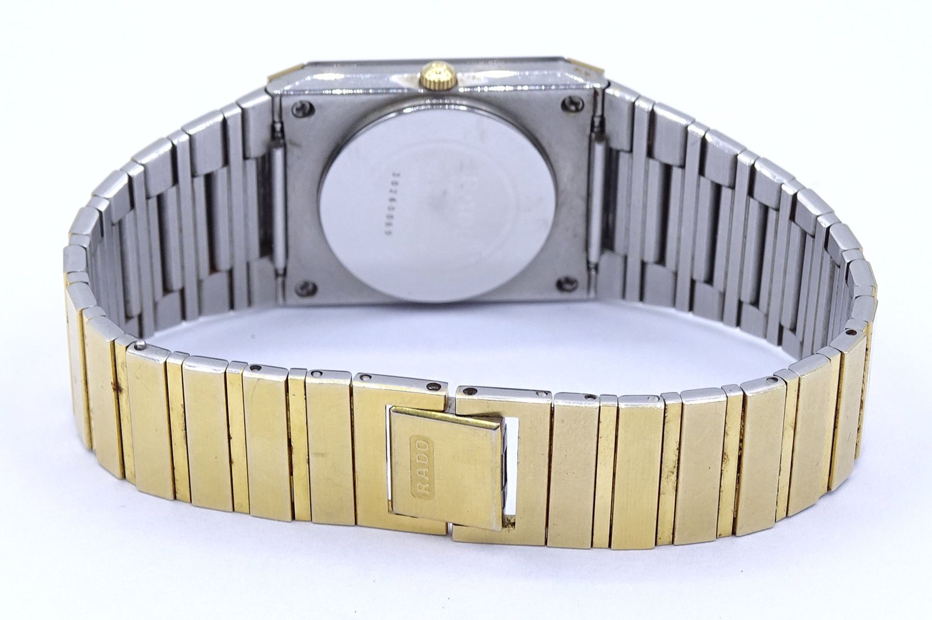 Armbanduhr "Rado", Diastar, Quartzwerk, Gehäuse 26x32mm, Funktion nicht überprüft - Bild 3 aus 4