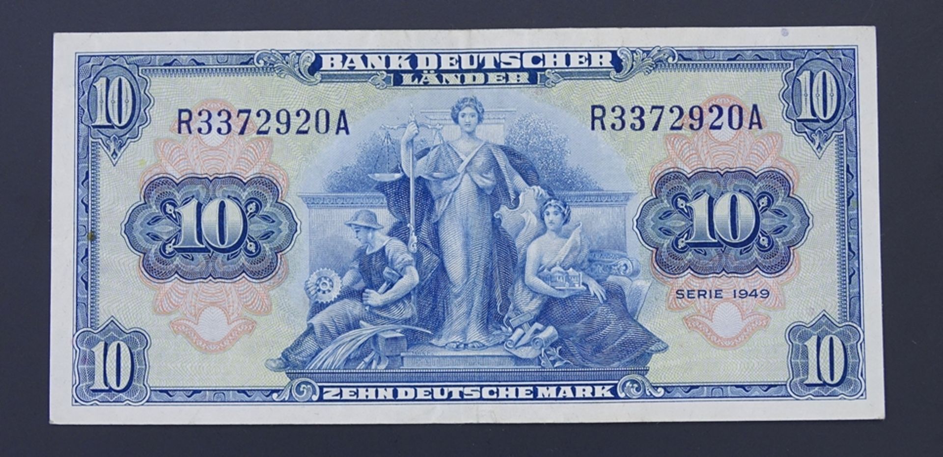 Zehn Deutsche Mark Serie 1949
