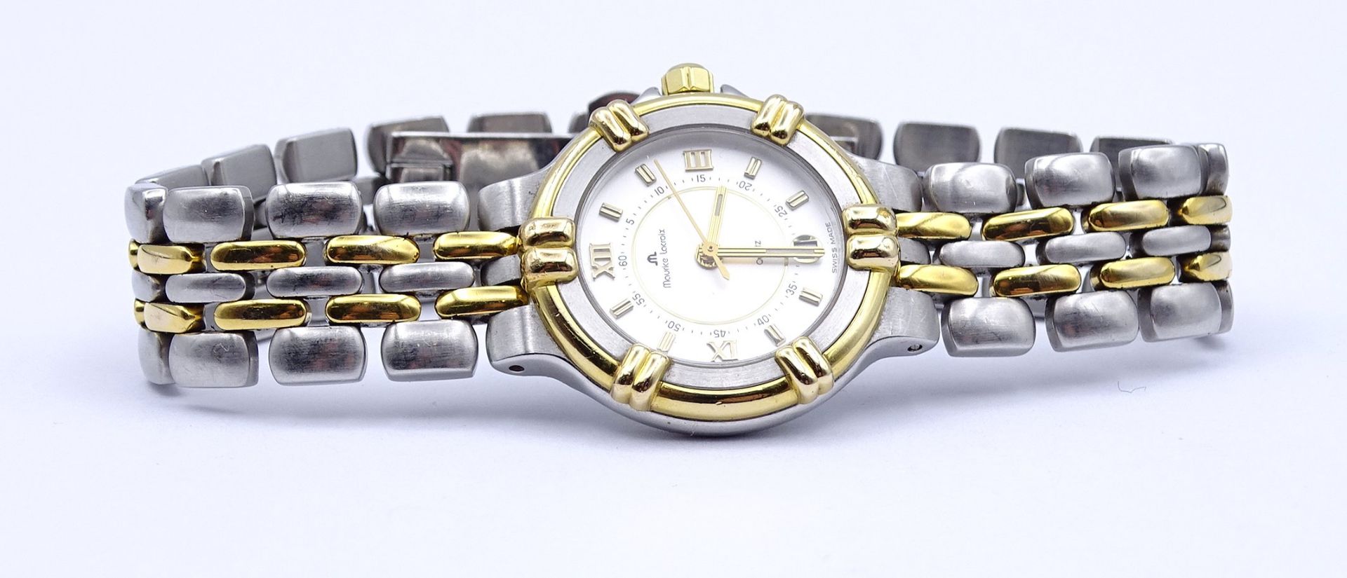 Armbanduhr "Maurice Lacroix", 75326, Quartzwerk, D. 26mm, Funktion nicht überprüft, etwas berieben