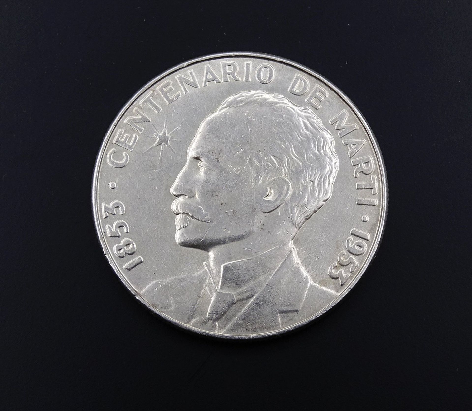 1 Peso 1953 Cuba, 26,6g. - Image 2 of 2