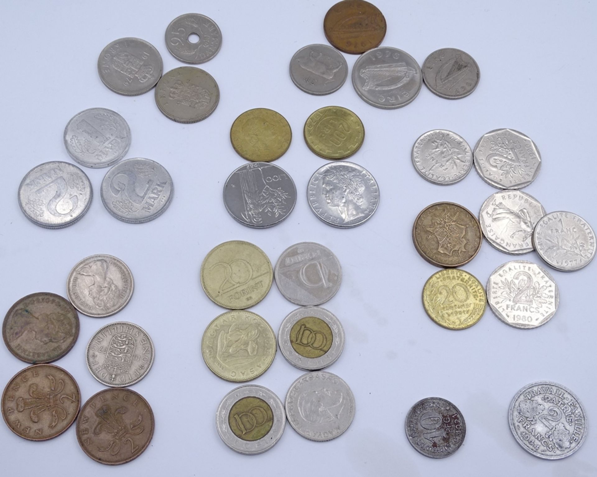 Konvolut div. Münzen aus aller Welt