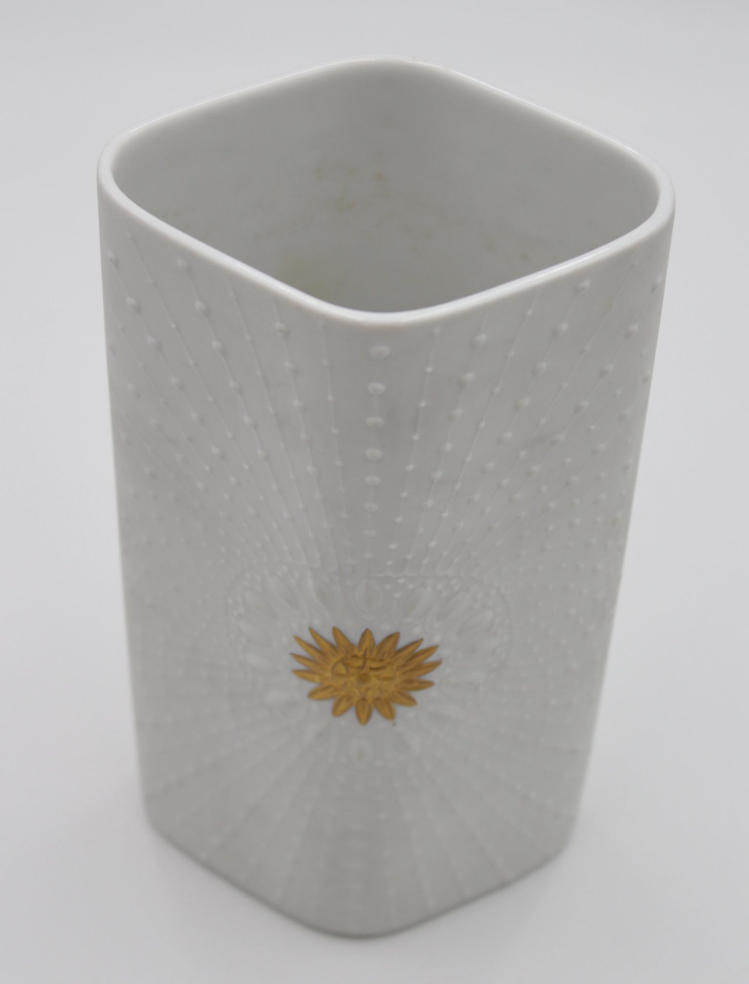 Vase, Krautheim, Goldstaffage, H-20,5cm. - Image 2 of 4