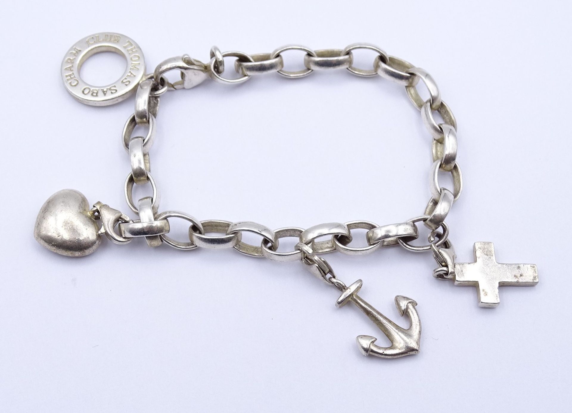 "Thomas Sabo" Armband, Silber 925/000, L. 18cm, 19,7g. - Image 3 of 3