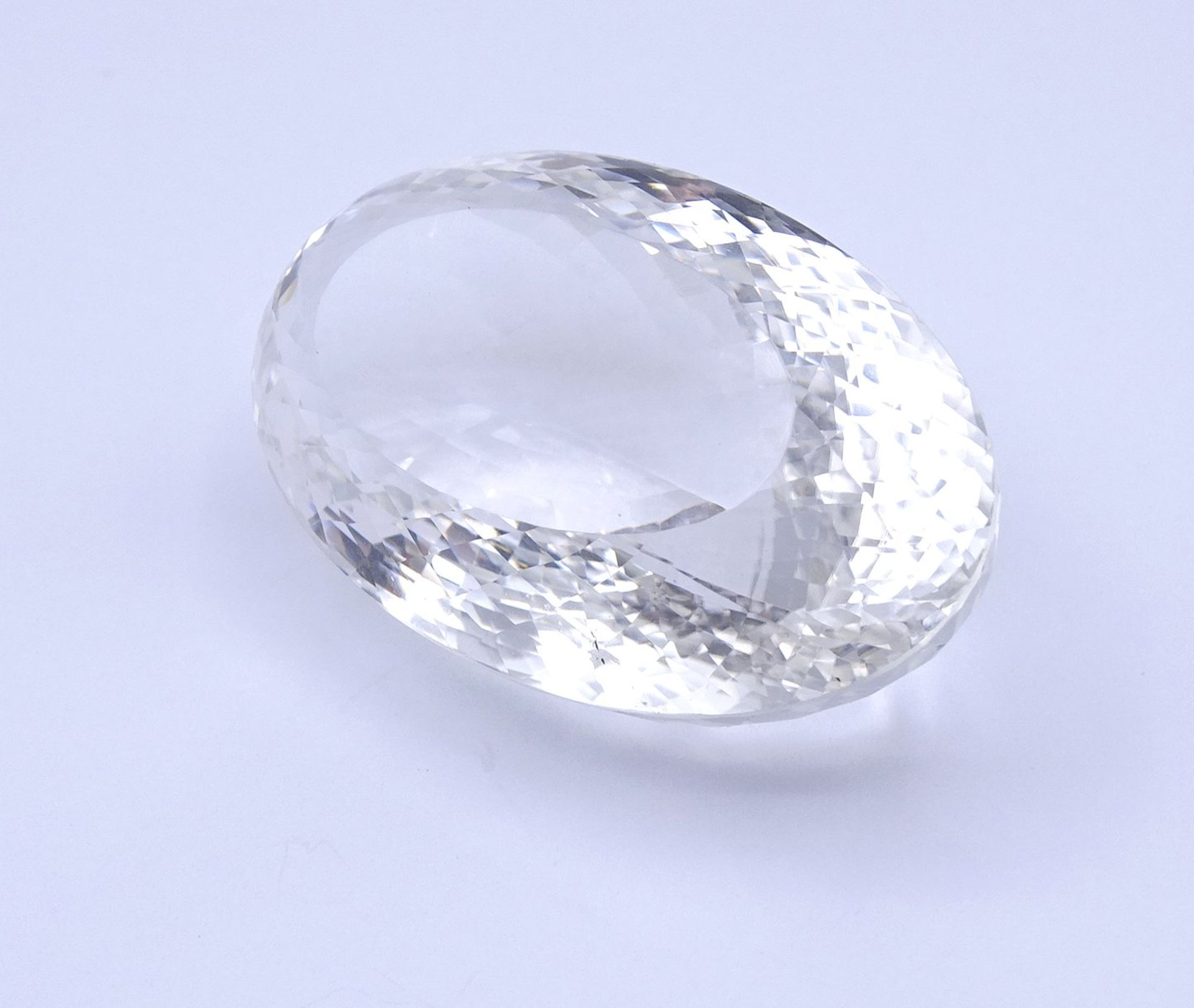 großer weißer Quarz, 306,65ct., 56,2x34,0x25,1mm - Image 3 of 4