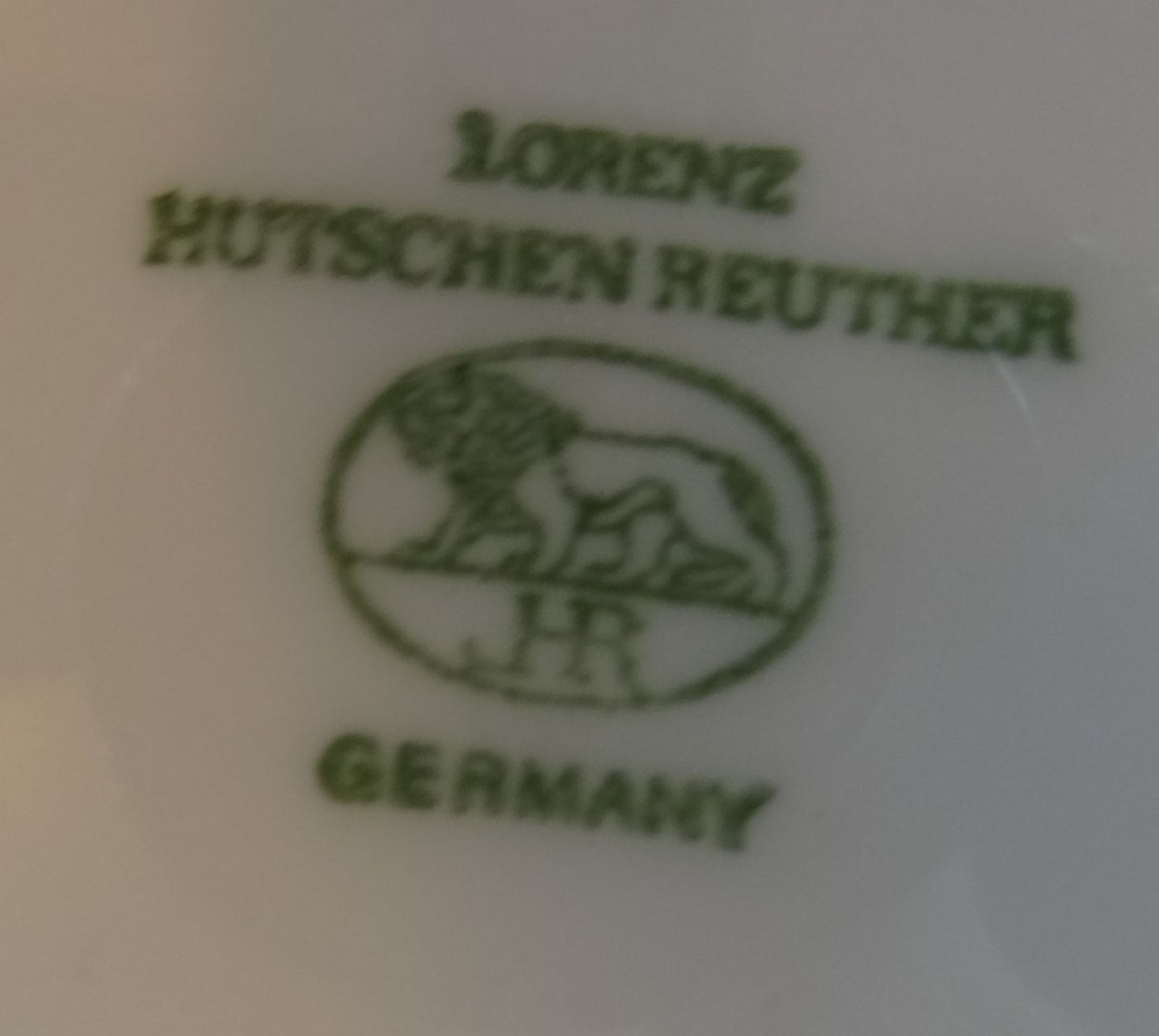 Kaffeeservice "Hutschenreuther", Feldblumendekor, für 6 Personen, 21 Teile, guter Zustand - Image 4 of 4