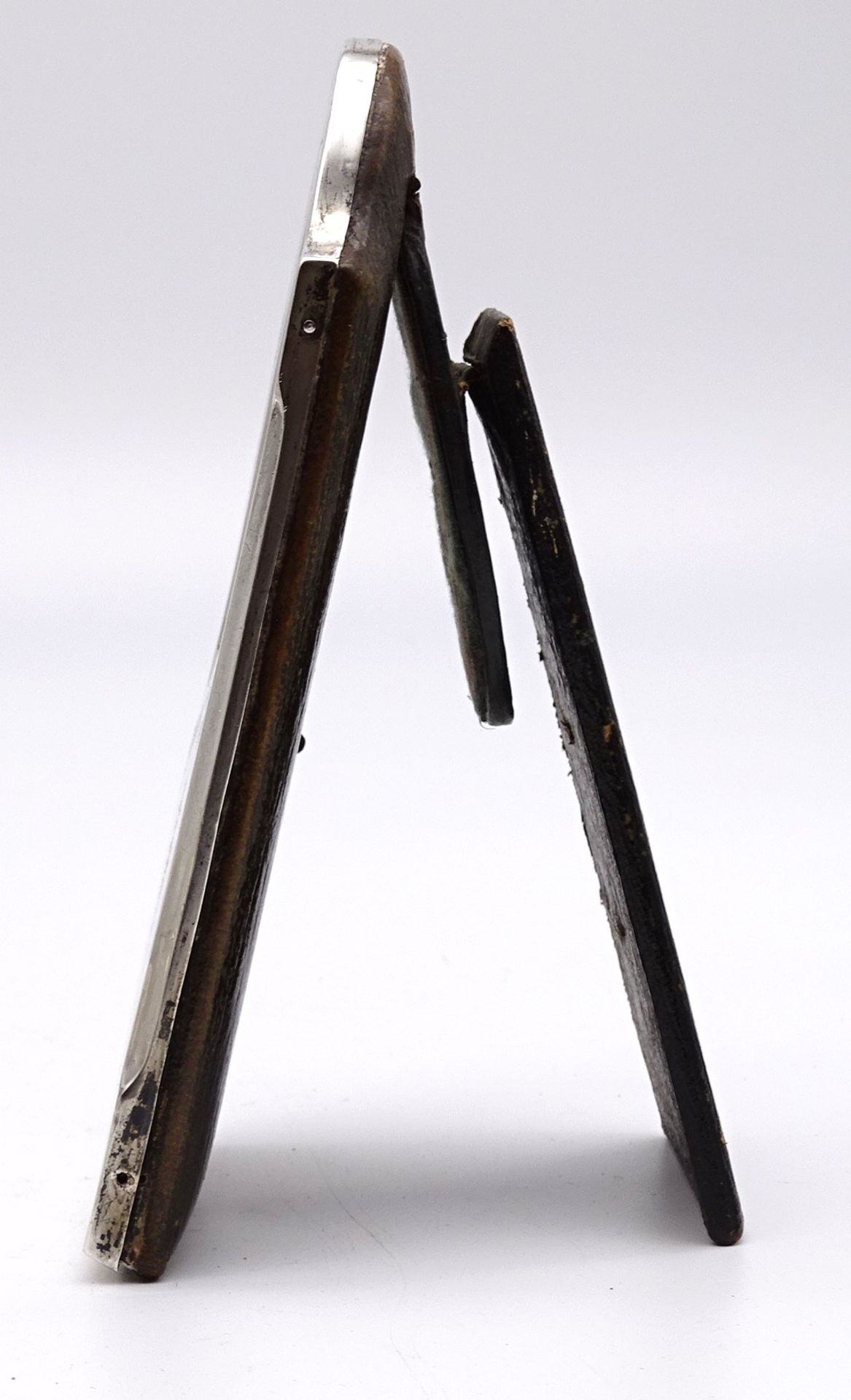 Tisch-Fotohalter, Sterling-Silber, Birmingham, 16x7 cm, Gebrauchsspuren - Image 8 of 8