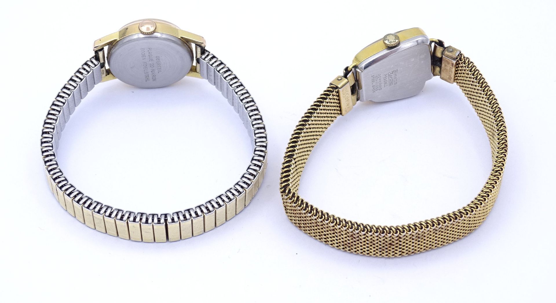 2 Damen Armbanduhren, Zentra und Ruhla, beide mechanisch, Werke laufen - Bild 5 aus 5