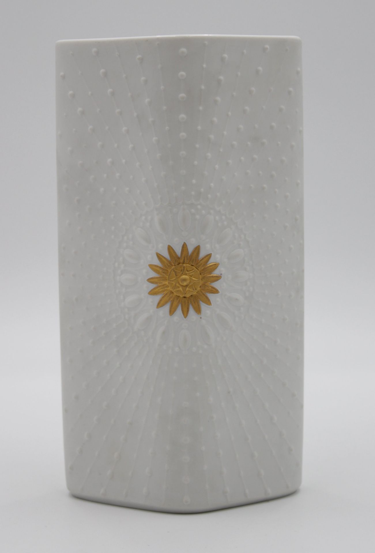 Vase, Krautheim, Goldstaffage, H-20,5cm.