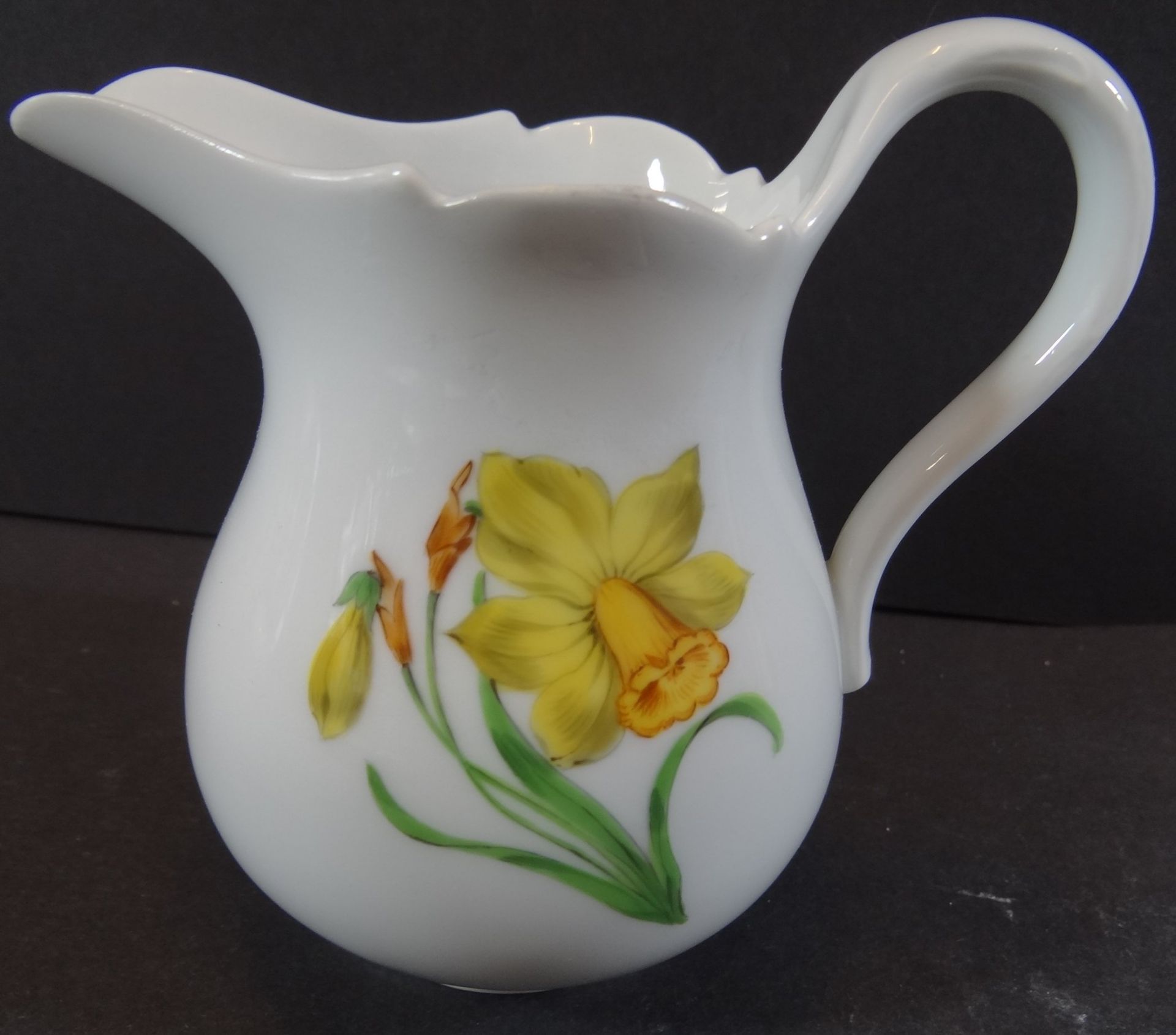 Milchkännchen "Meissen" H-13 cm, Blumen, 2.Wahl - Bild 4 aus 5