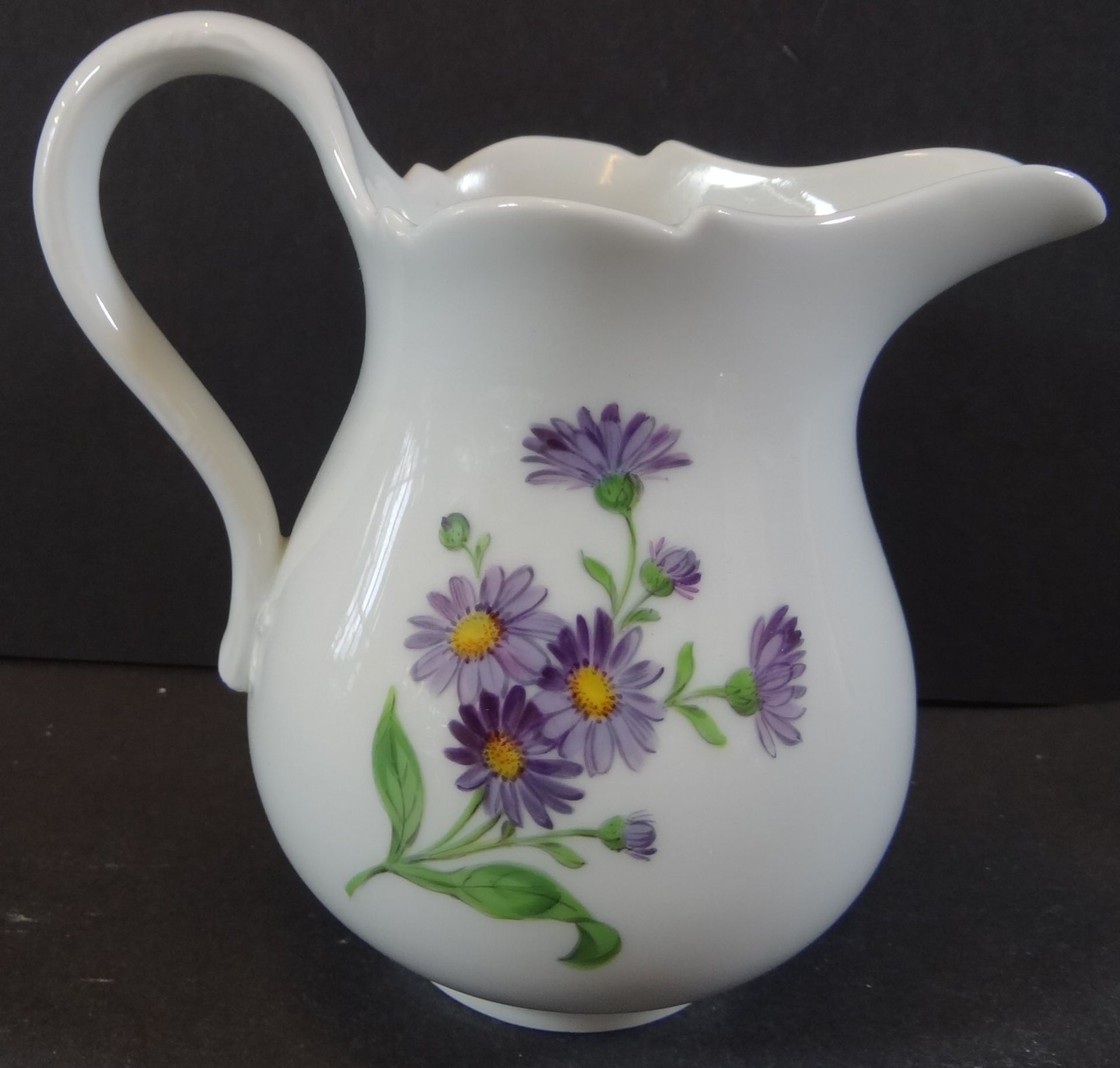 Milchkännchen "Meissen" H-13 cm, Blumen, 2.Wahl - Bild 2 aus 5