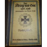 "Der Krieg zur See 1914-18" Bd. 2, Nordsee, anbei div. Karten