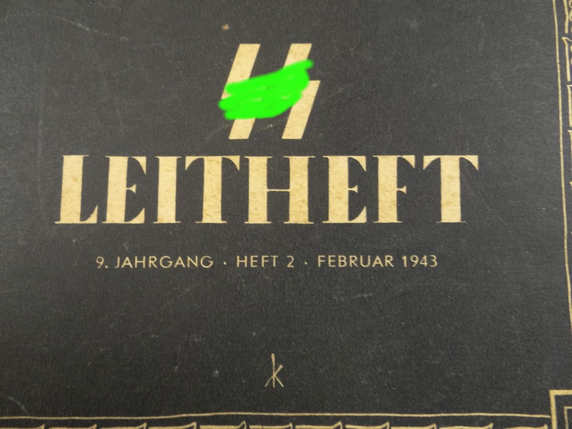 SS-Leitheft, Februar 1943 - Image 4 of 6
