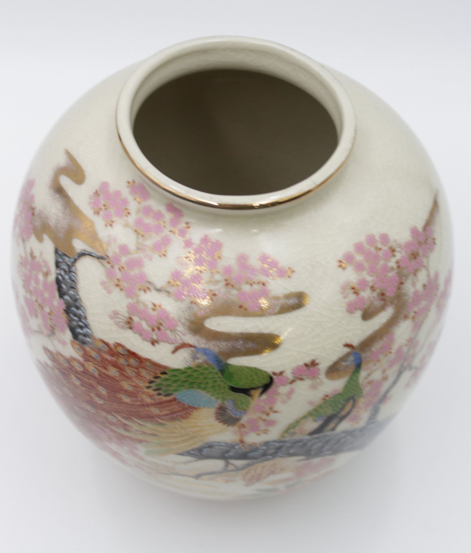 Vase, wohl Japan, gemarkt, ca. H-19cm. - Image 2 of 4