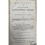 Graumüller "Handbuch der pharmaz. medicin. Botanik" 1818, 5.Band, guter Zustand, 20x12,5x4 cm