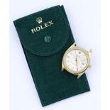 Herren Armbanduhr "Rolex", Mod. Datejust, Oyster Perpetual, Ref. 1601, Automatikwerk, Gelbgold 18K,