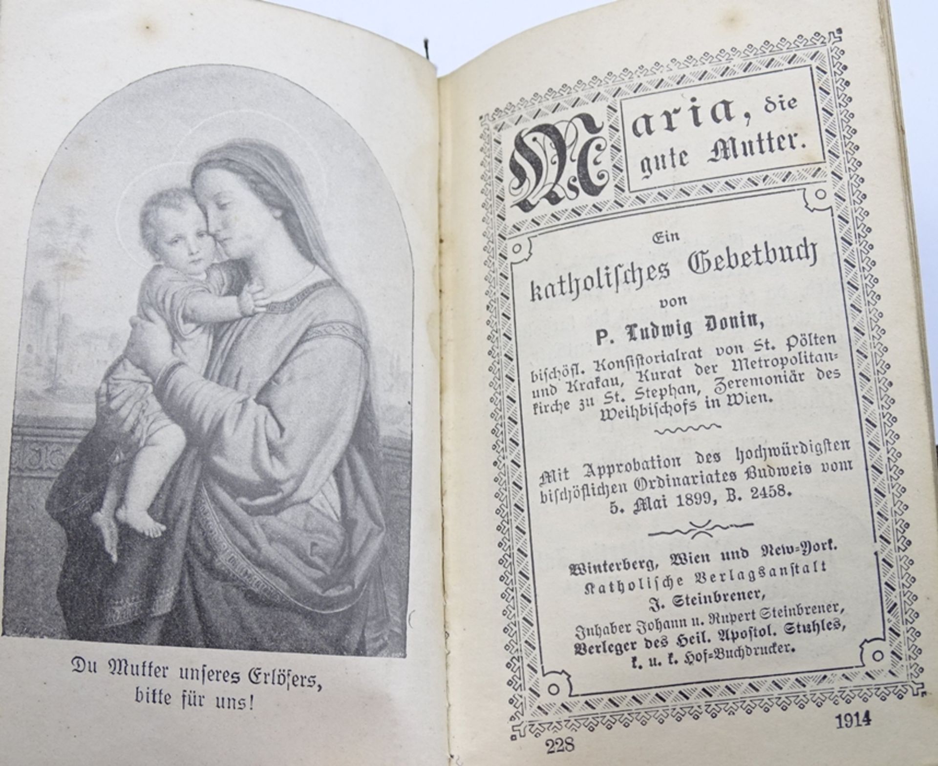 3x kl. Gebetsbücher, 1899 und 1905 - Bild 3 aus 4