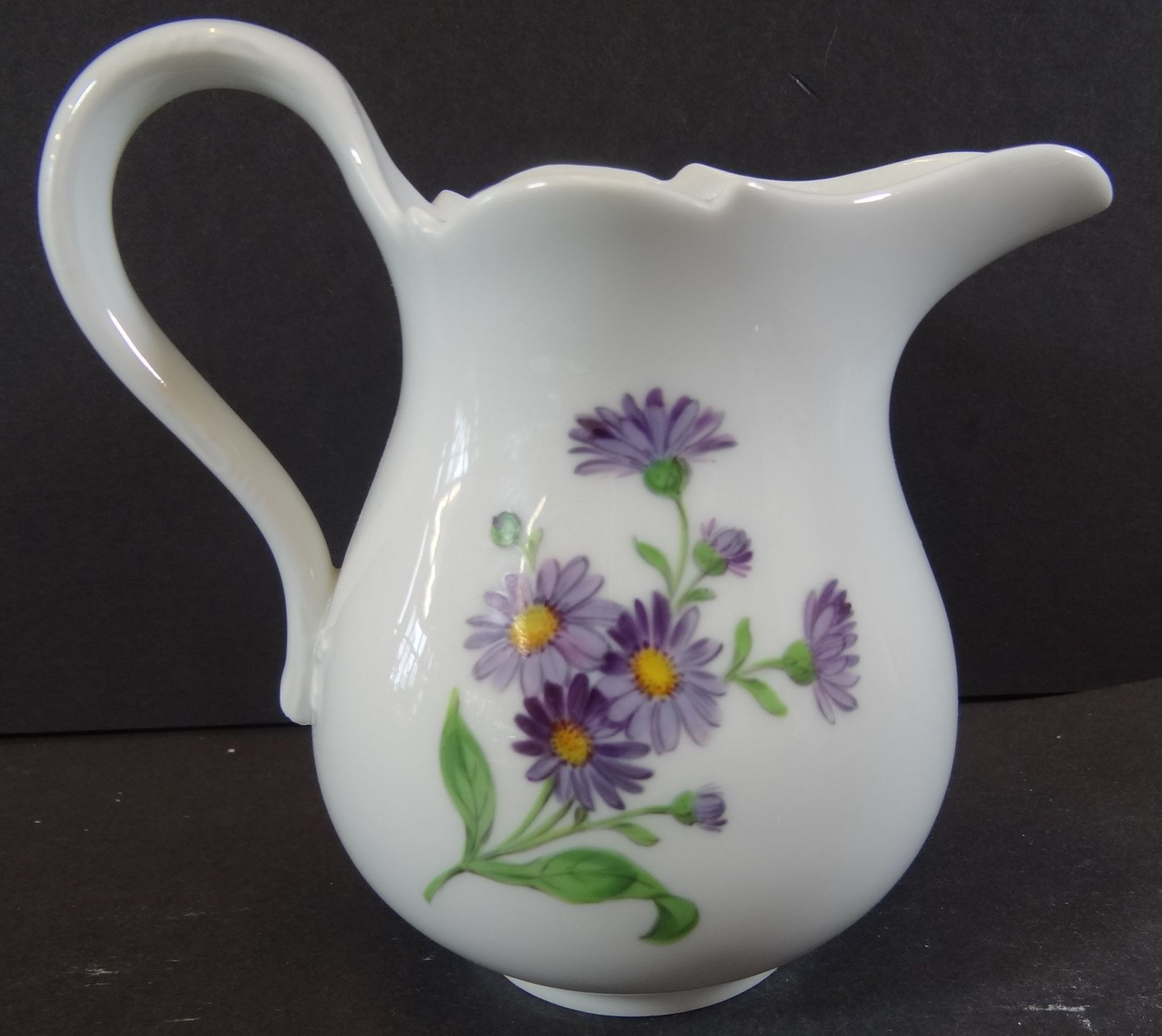 Milchkännchen "Meissen" H-13 cm, Blumen, 2.Wahl - Bild 3 aus 5