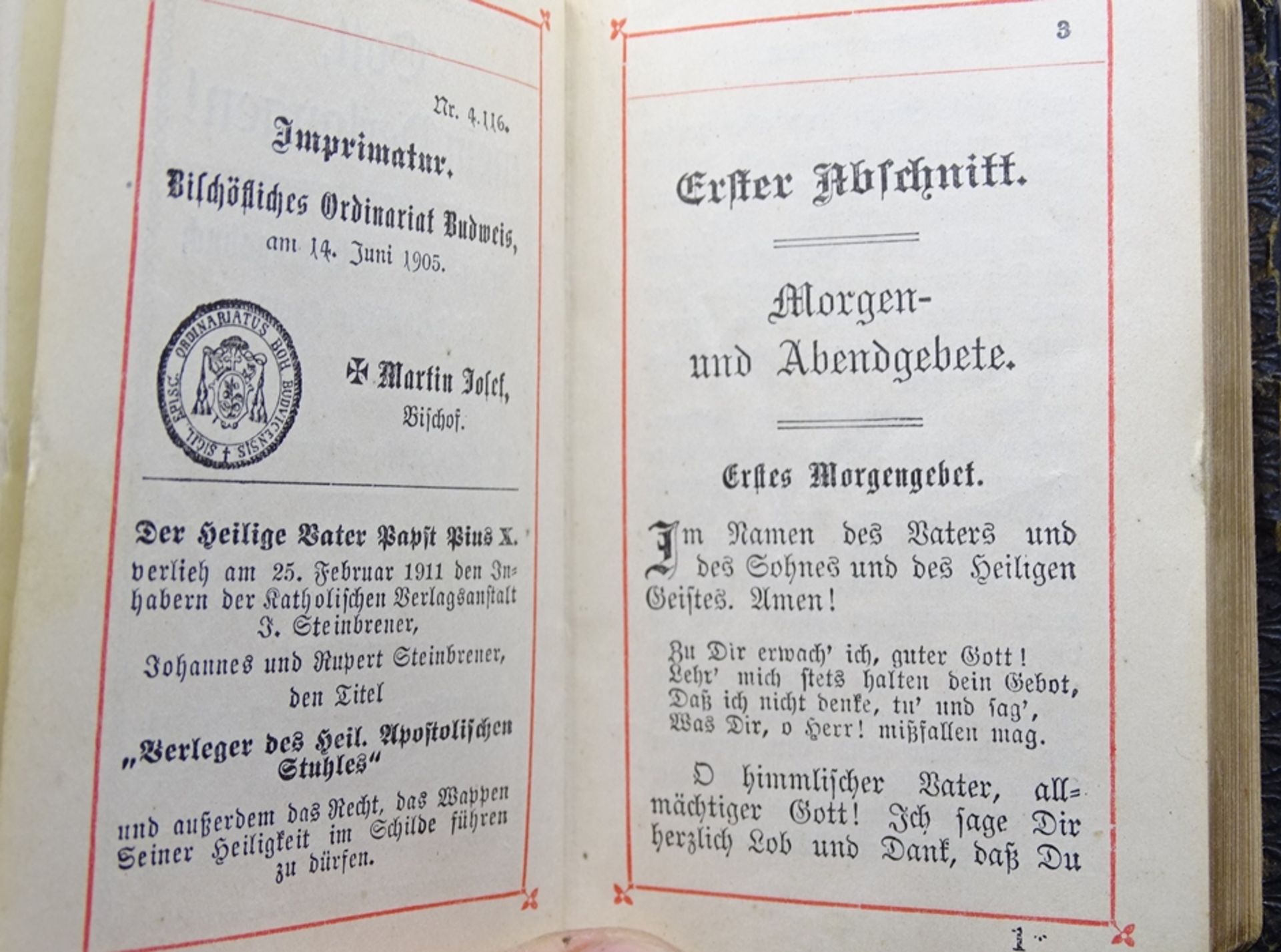 3x kl. Gebetsbücher, 1899 und 1905 - Bild 2 aus 4