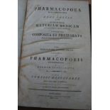 Pharmacopoea Wirtenbergica, 1698 Stuttgart, guter Zustand, aber fast durchlaufend Knickstelle, 34x