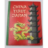 Ein Bildersammelband China, Tibet, Japan , herausgegeben von Margarine-Union Ag ca 1959 ,