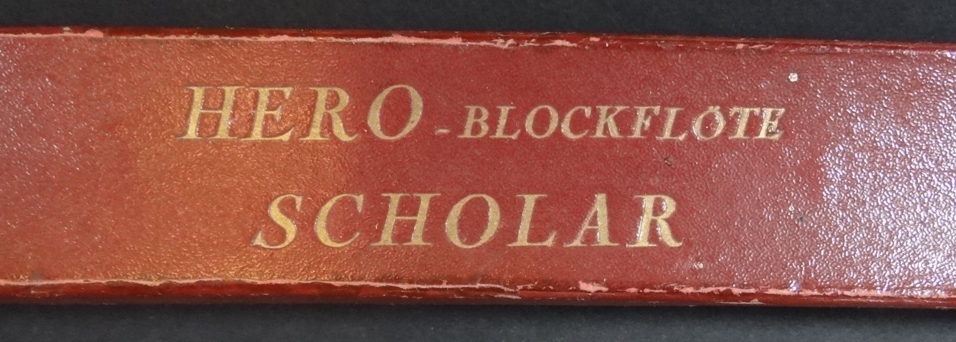 Hero-Blöckflöte "Scholar" in orig. Karton, L-32 cm - Image 2 of 3