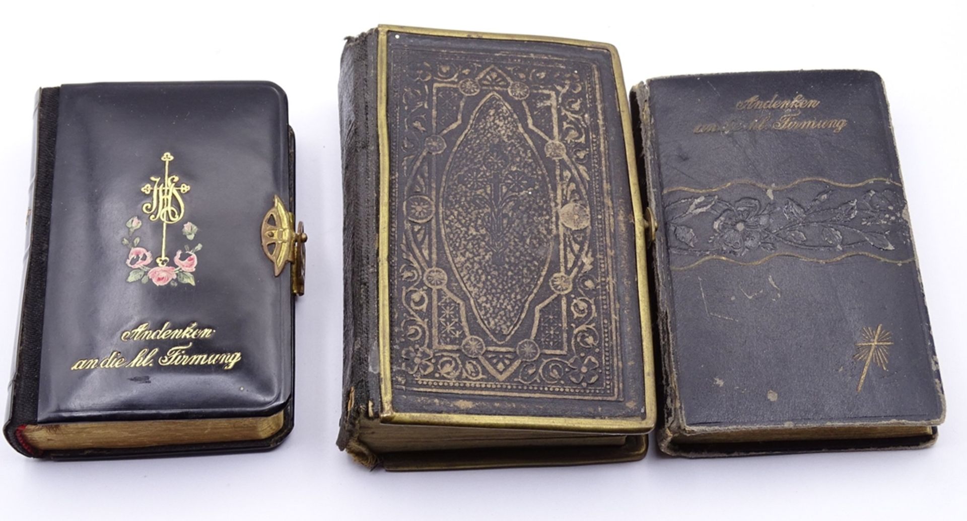 3x kl. Gebetsbücher, 1899 und 1905