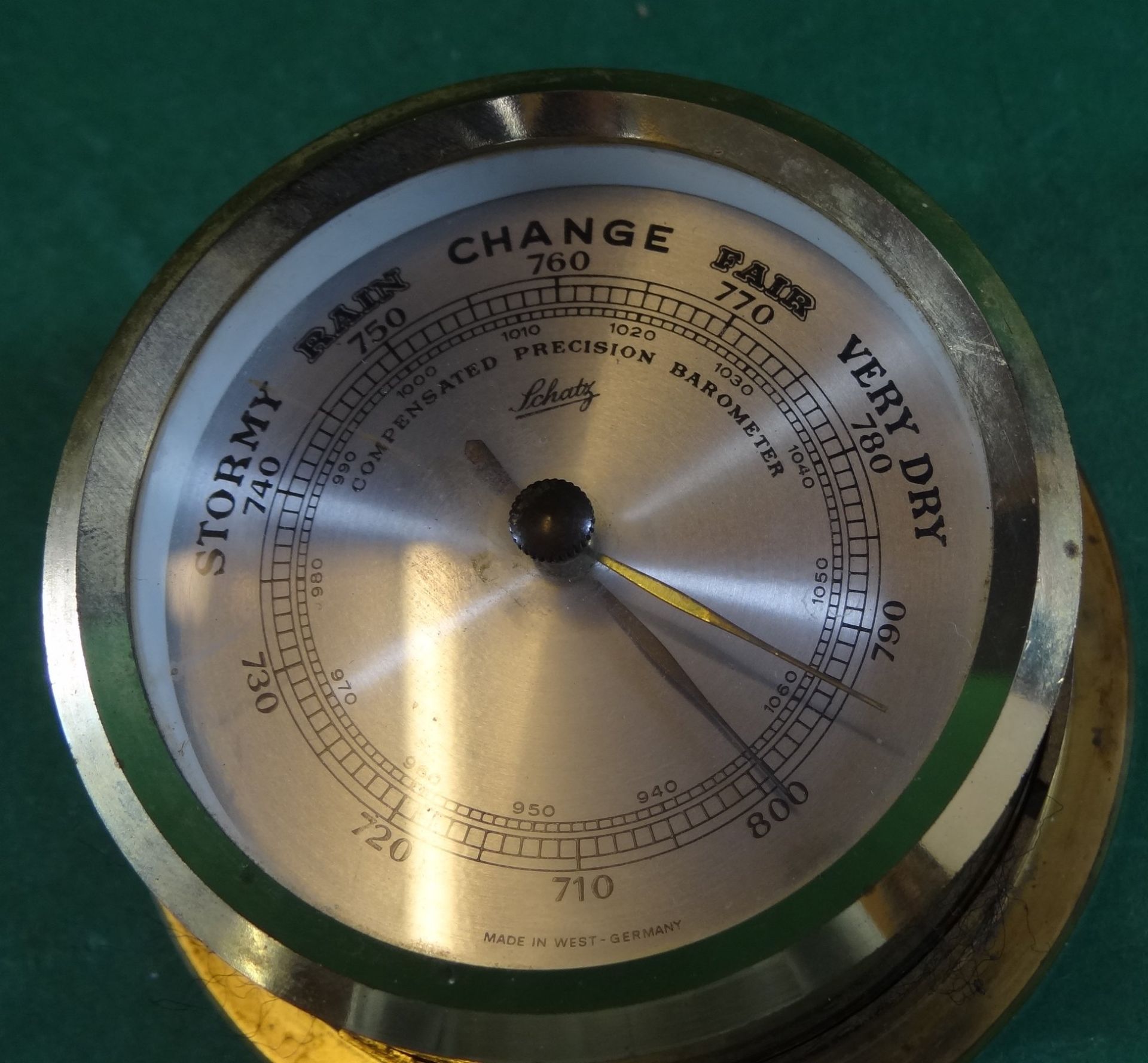 kl. "Schatz" Barometer im Maritim-Look, H-4 cm, D-9 cm - Bild 2 aus 4