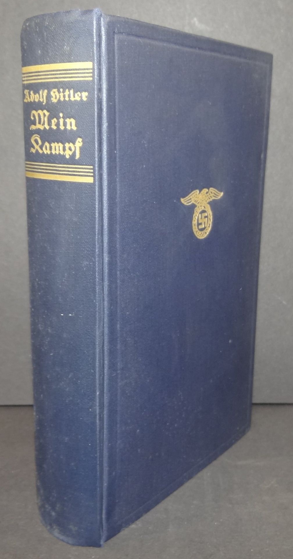 "Mein Kampf" 1938, blaue Ausgabe, sehr gut erhalten