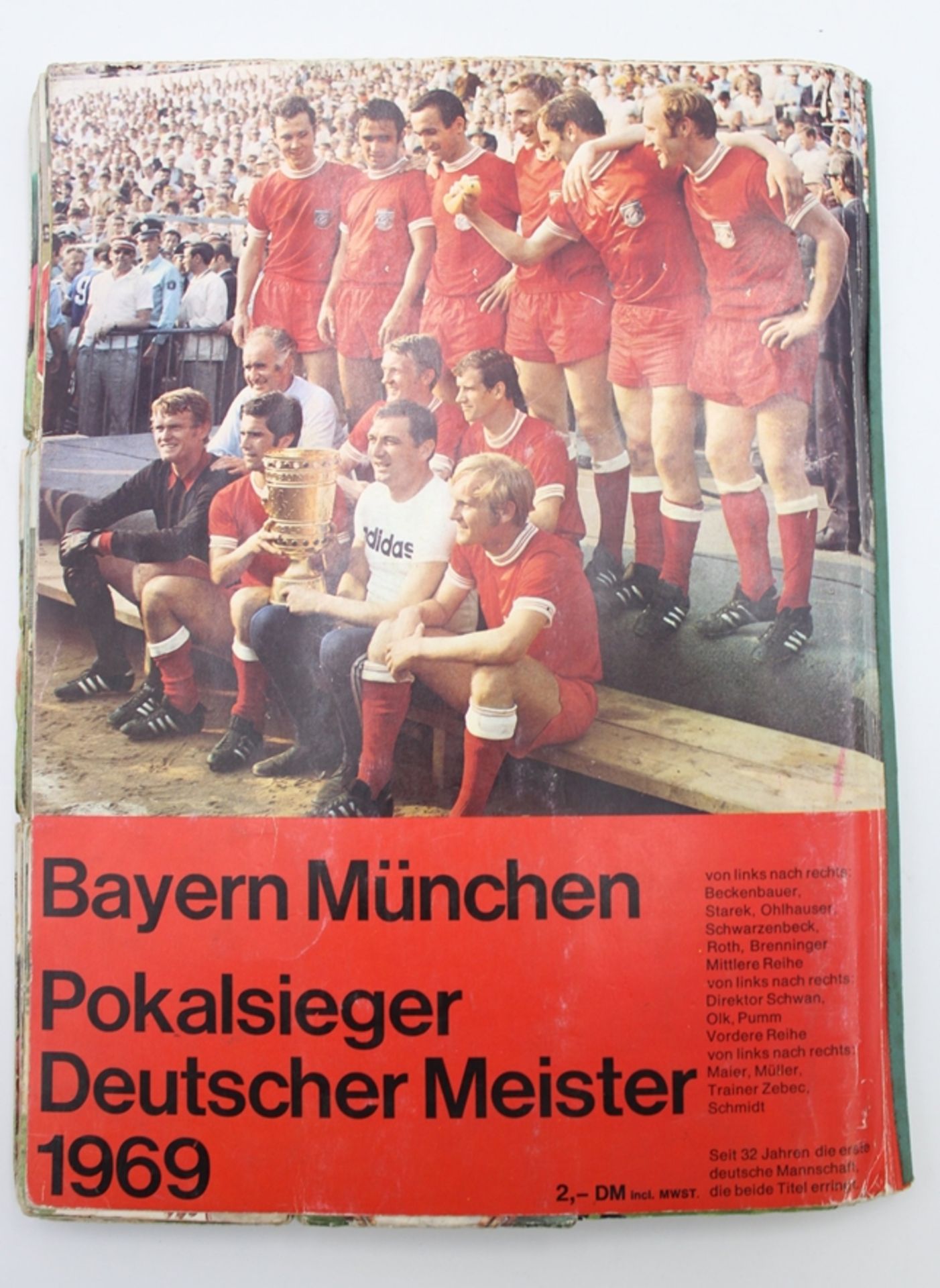 Sammelbilderalbum, Bergmann, Punkte Tore Meisterschaft 1969 -1970, Alters-u. Gebrauchsspuren, kompl - Bild 5 aus 5