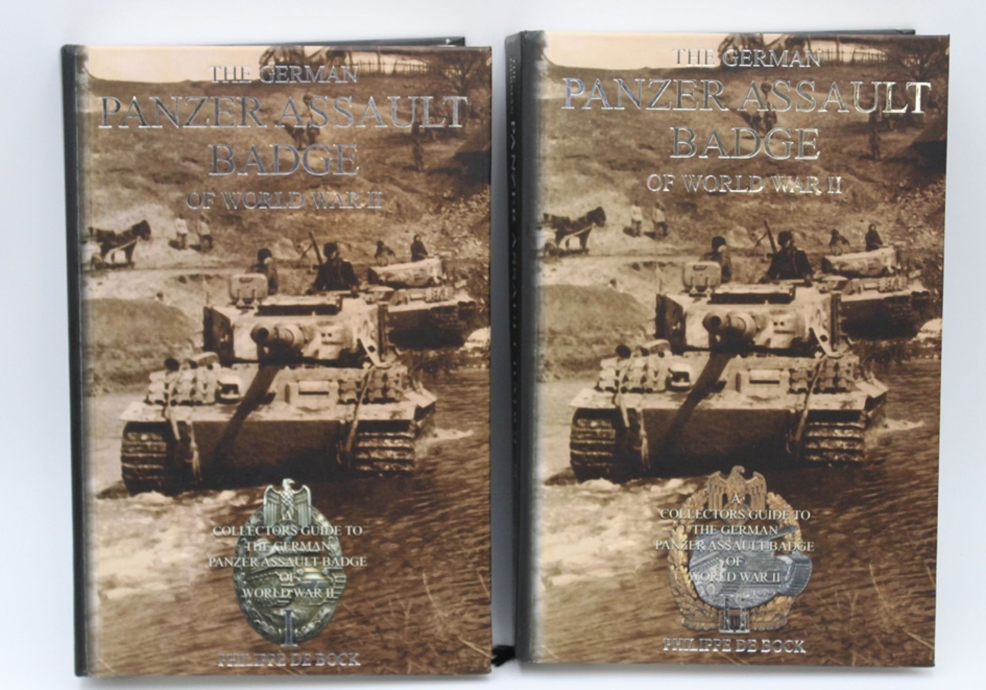 Phillipe de Bock ,The German Panzer Assault Badge,  Collector's Guide - 1st Edition 2009,  Vol. I &
