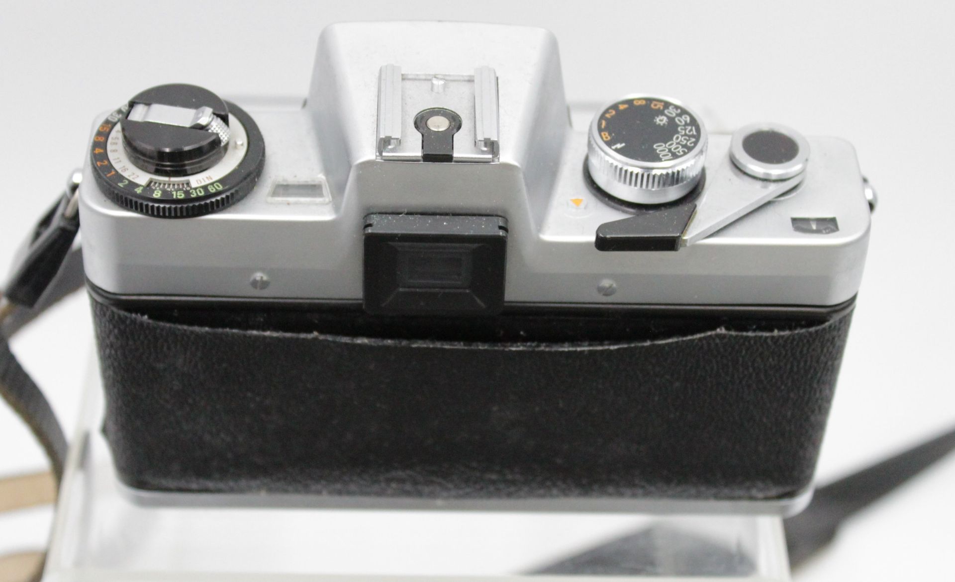 Fotoapparat, Porst Reflex CX4, mit div. Zubehör, in Tasche, Gebrauchsspuren, Funktion nicht geprüft - Bild 4 aus 7
