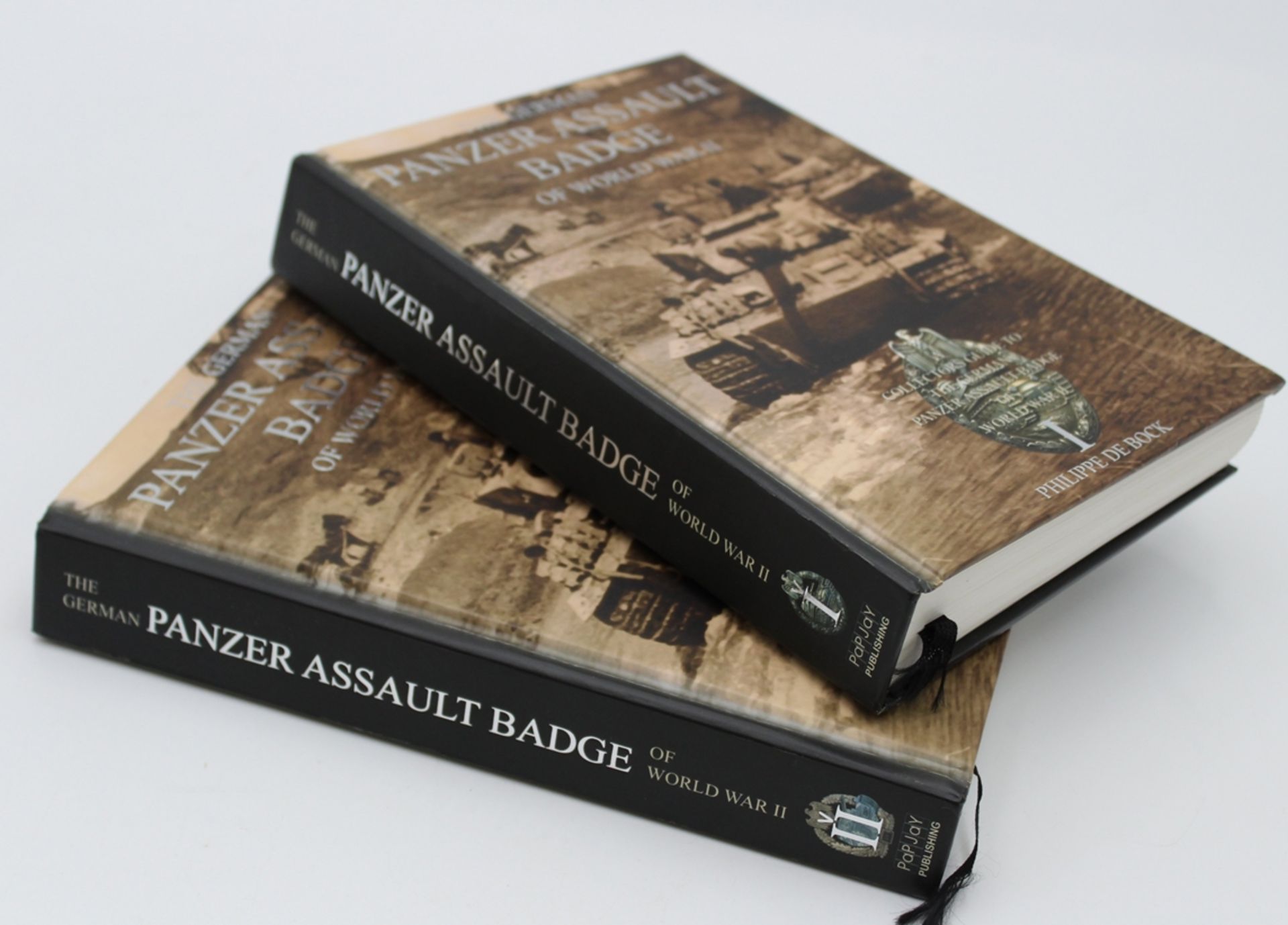 Phillipe de Bock ,The German Panzer Assault Badge,  Collector's Guide - 1st Edition 2009,  Vol. I & - Bild 4 aus 5