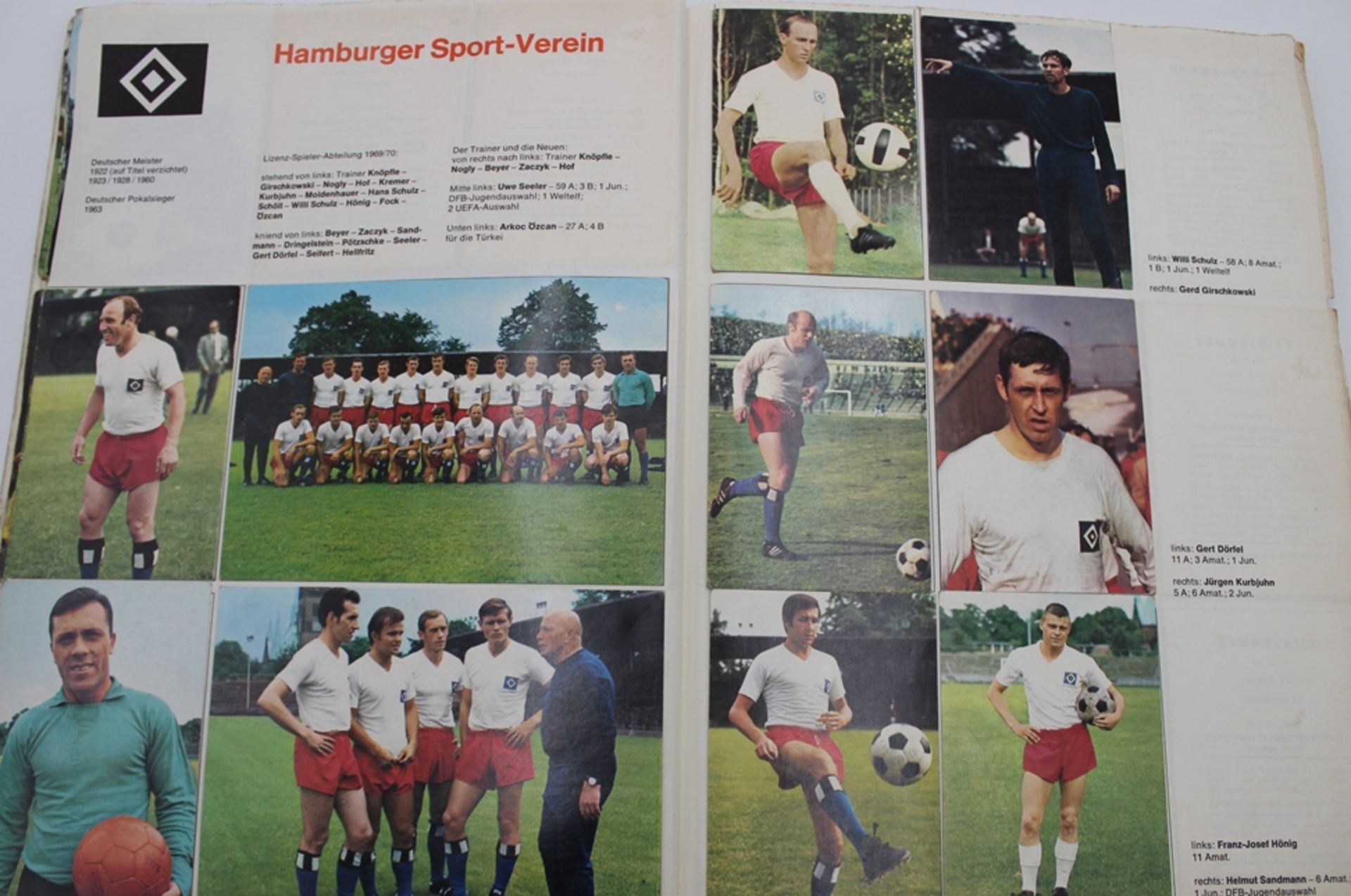 Sammelbilderalbum, Bergmann, Punkte Tore Meisterschaft 1969 -1970, Alters-u. Gebrauchsspuren, kompl - Bild 3 aus 5