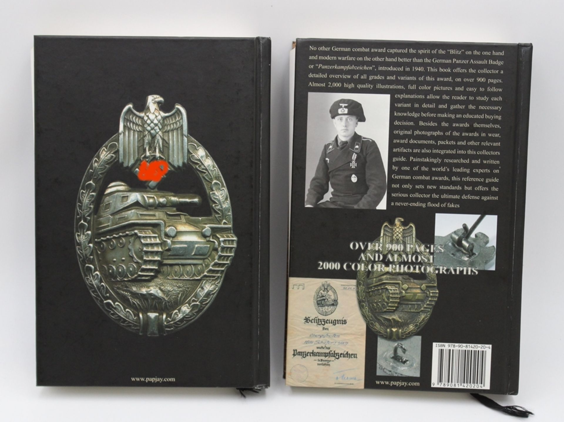 Phillipe de Bock ,The German Panzer Assault Badge,  Collector's Guide - 1st Edition 2009,  Vol. I & - Bild 5 aus 5