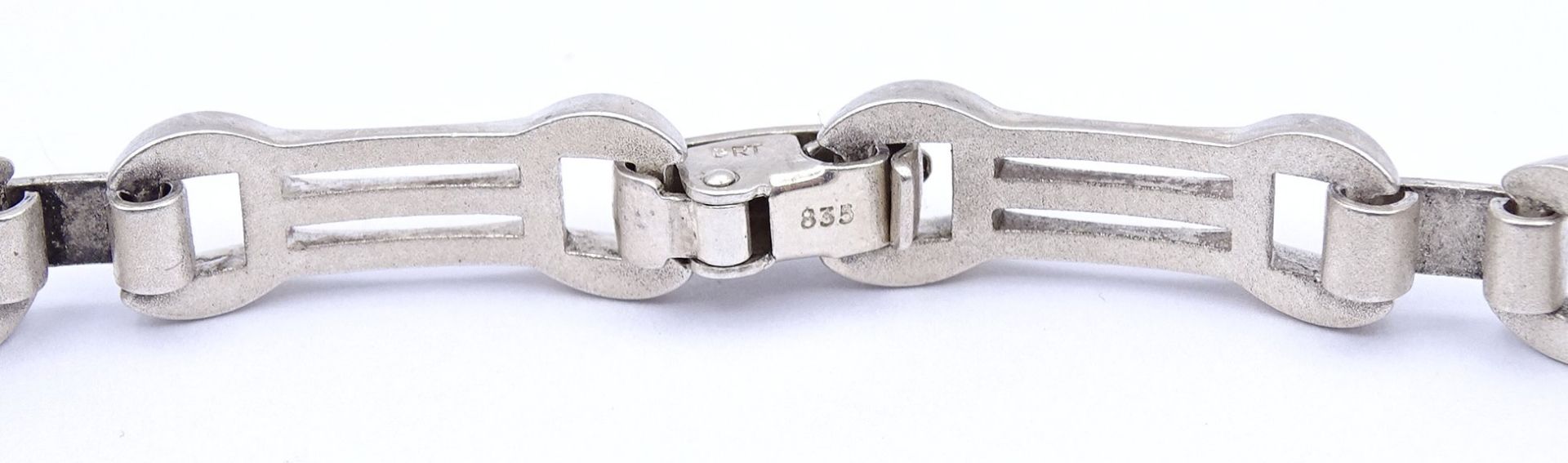 835er Silber Armband, L. 19,5cm, 19,3g. - Image 3 of 4