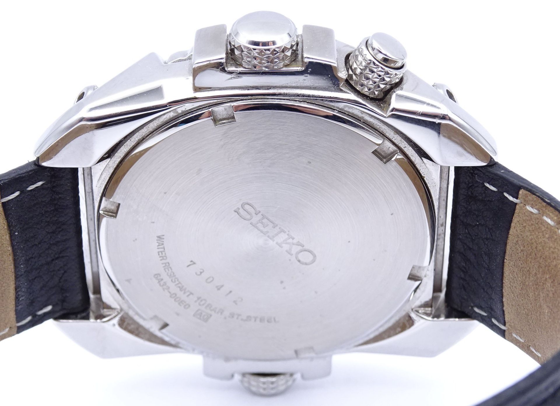 Herren Armbanduhr "Seiko" Perpetual Calendar 6A32-00E0, D. 41,2mm, Quartzwerk, Funktion nicht überp - Image 8 of 8