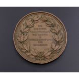 Medaille 1878 Friedrich Emil Sander (dem Forscher Schriftsteller und Meister in Gesundheitspflege u