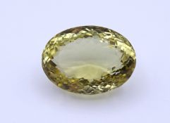 Lemon Citrin, 110,75ct.