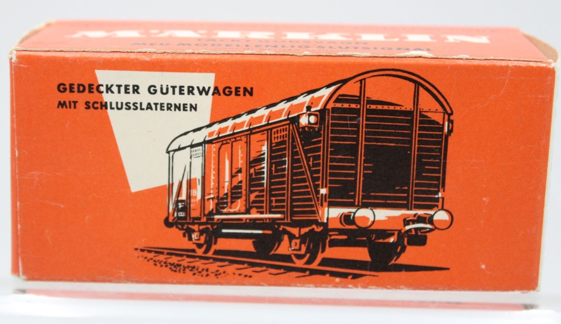 4x div, Personenwagen sowie 1x Güterwaggon, Märklin, H0, je in orig. Karton, gute Erhaltungen - Bild 4 aus 5