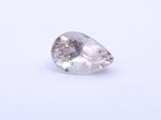 Tropfenförmiger Kunzit, 3,95ct.