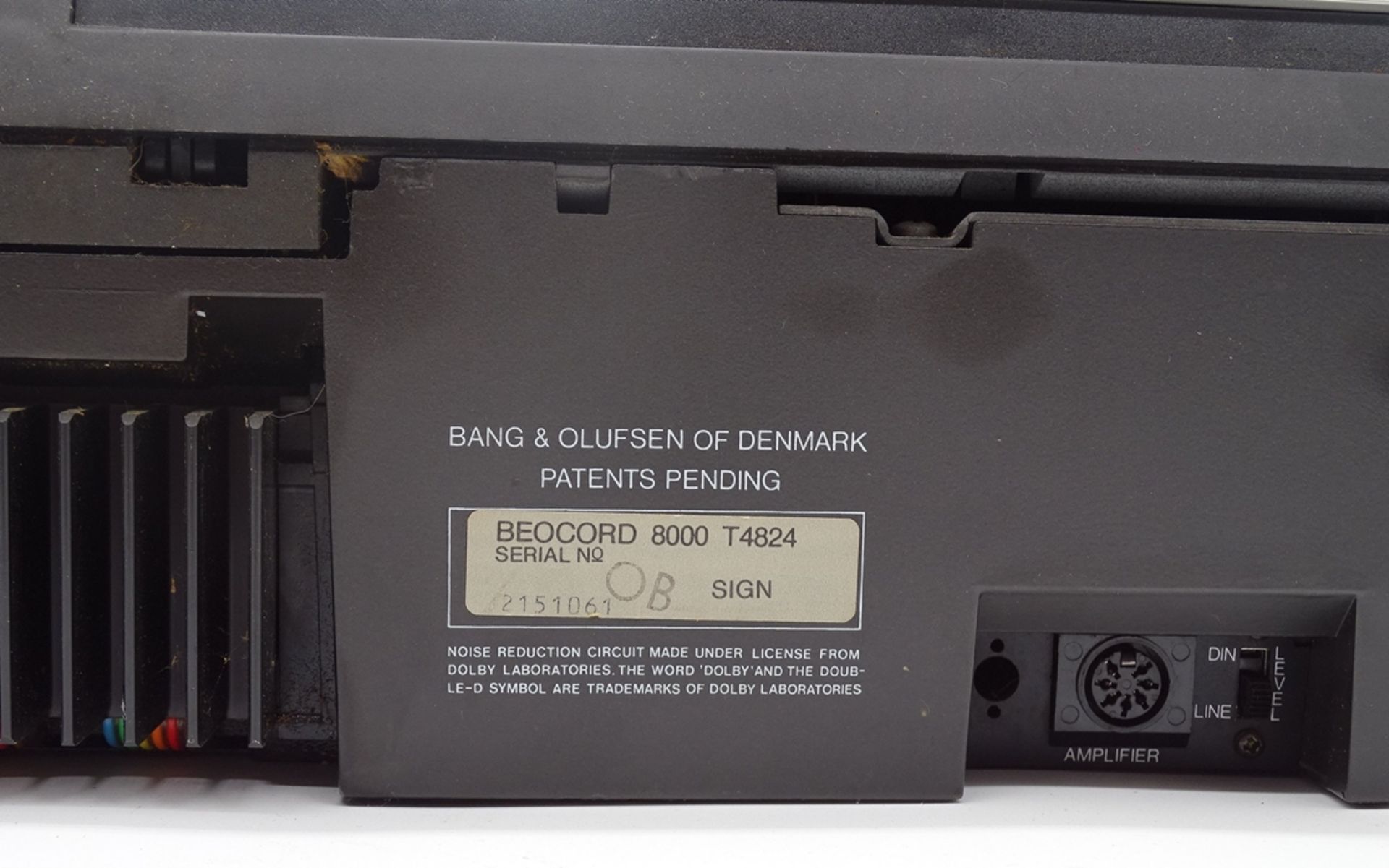 Bang & Olufsen of Denmark, Beocord 8000, Funkion nicht überprüft, 52 x 28cm - Image 8 of 9