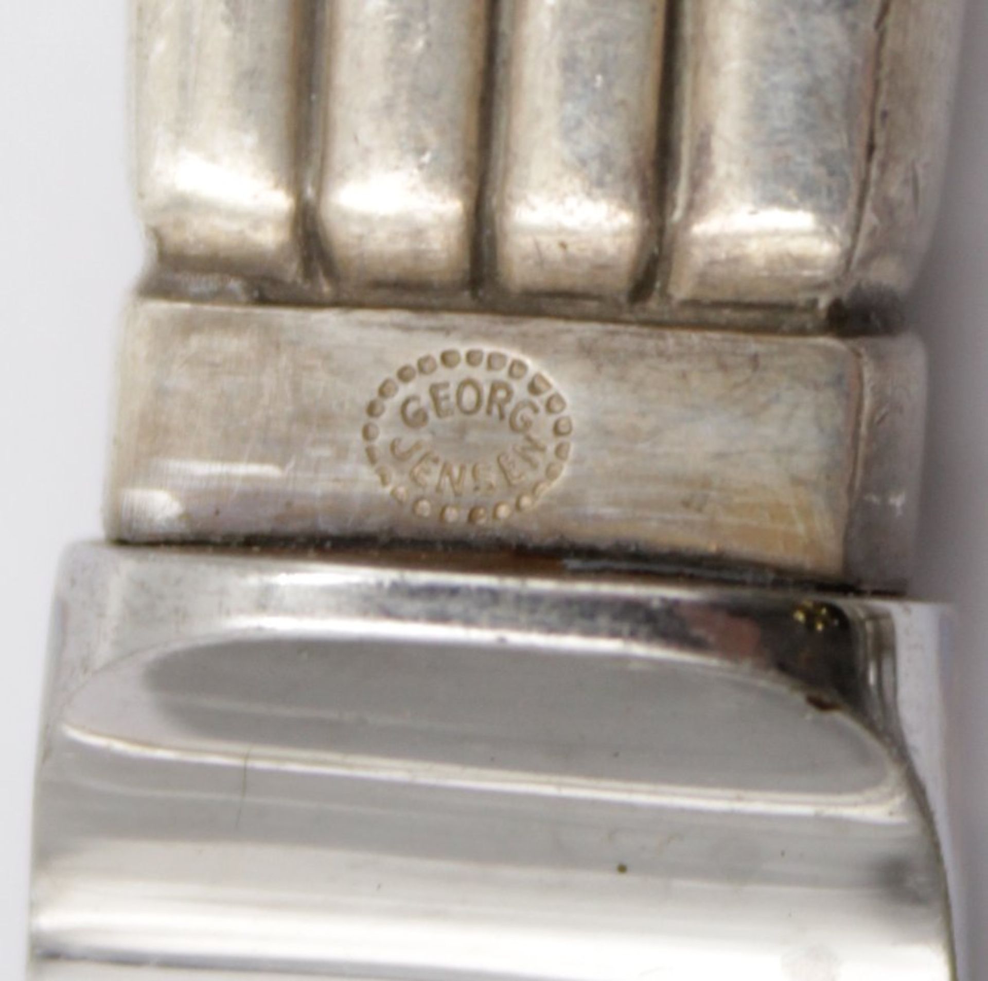 2x Messer mit Sterling-Griffen, Georg Jensen, Bernadotte, ca. L-21,7cm. - Image 3 of 5